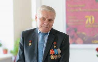 Юбилей героя соцтруда Захарова. Март 2017 г.