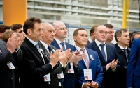 Встреча с премьер-министром Д.А. Медведевым. Открытие завода ТНН. Апрель 2016