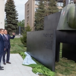 «КОНАР» и «Транснефть» установили памятник в честь создания первой в Танкограде броневой стали