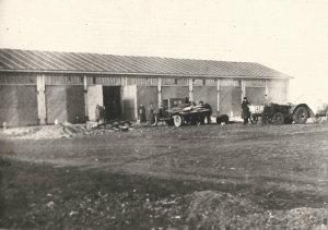 1935 год Первый гараж пожарная