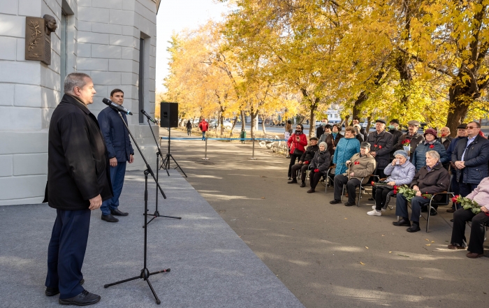 КОНАР открыл мемориальную доску Егору Агаркову